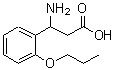 CAS#: 887584-19-2, 3-Amino-3-(2-propoxyphenyl)propanoic acid