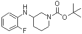 CAS#: 887584-70-5, 2-Methyl-2-propanyl 3-[(2-fluorophenyl)amino]-1-piperidinecarboxylate