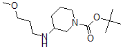 CAS 登录号：887588-18-3， 3-[(3-甲氧基丙基)氨基]-1-哌啶羧酸叔丁酯