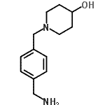 CAS#: 887588-67-2, 1-[4-(Aminomethyl)benzyl]-4-piperidinol