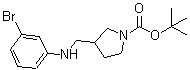 CAS 登录号：887590-72-9， 3-{[(3-溴苯基)氨基]甲基}-1-吡咯烷羧酸叔丁酯