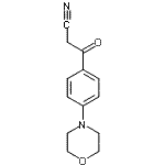 CAS 登录号：887591-40-4， 3-(4-吗啉基苯基)-3-氧代-丙腈