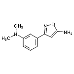 CAS#: 887591-46-0, 3-[3-(Dimethylamino)phenyl]-1,2-oxazol-5-amine