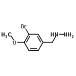 CAS#: 887596-33-0, (3-Bromo-4-methoxybenzyl)hydrazine