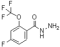 CAS 登录号：887596-89-6， 4-氟-2-(三氟甲氧基)苯甲酰肼