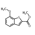 CAS#: 88791-17-7, methyl 7-methoxybenzothiophene-2-carboxylate