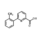 CAS#: 887983-38-2, 6-(2-Methylphenyl)-2-pyridinecarboxylic acid