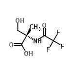 CAS 登录号：888073-41-4， 2-甲基-N-(三氟乙酰基)-L-丝氨酸