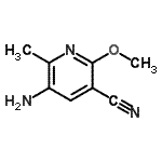 CAS 登录号：88818-87-5， 5-氨基-2-甲氧基-6-甲基烟腈