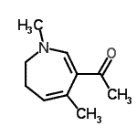 CAS#: 88830-12-0, 1-(1,4-Dimethyl-6,7-dihydro-1H-azepin-3-yl)ethanone