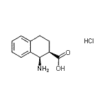 CAS#: 888323-73-7, (1R,2R)-1-Amino-1,2,3,4-tetrahydro-2-naphthalenecarboxylic acid hydrochloride (1:1)