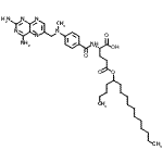 CAS#: 88887-42-7, (2S)-2-[(4-{[(2,4-Diamino-6-pteridinyl)methyl](methyl)amino}benzoyl)amino]-5-(5-hexadecanyloxy)-5-oxopentanoic acid