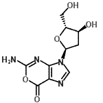 CAS#: 88899-00-7, 5-Amino-3-(2-deoxy-alpha-D-erythro-pentofuranosyl)imidazo[4,5-d][1,3]oxazin-7(3H)-one
