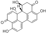 CAS#: 88899-62-1, (1S,12aR,12bS)-1,2,12a,12b-Tetrahydro-1,4,9,12a-tetrahydroxy-3,10-Perylenedione