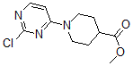 CAS 登录号：889126-33-4， 1-(2-氯-4-嘧啶基)-4-哌啶羧酸甲酯