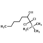 CAS 登录号：88920-80-3， 1,1-二氯-1-(三甲基硅烷基)-2-庚醇