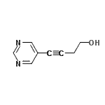 CAS#: 88940-56-1, 4-(5-Pyrimidinyl)-3-butyn-1-ol