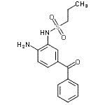 CAS#: 88965-53-1, N-(2-Amino-5-benzoylphenyl)-1-propanesulfonamide