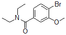 CAS#: 889676-36-2, 4-Bromo-N,N-Diethyl-3-Methoxy-Benzamide