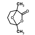 CAS#: 88974-48-5, 1,5-Dimethyl-6,8-dioxabicyclo[3.2.1]octan-7-one