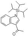 CAS#: 889939-11-1, 1-[1-(Triisopropylsilyl)-1H-indol-3-yl]ethanone