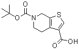 CAS 登录号：889939-56-4， 4,7-二氢-噻吩并[2,3-c]吡啶-3,6(5H)-二羧酸 6-叔丁酯