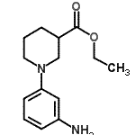 CAS#: 889947-80-2, Ethyl 1-(3-aminophenyl)-3-piperidinecarboxylate
