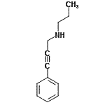 CAS#: 889949-70-6, 3-Phenyl-N-propyl-2-propyn-1-amine