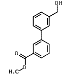CAS 登录号：889955-78-6， 甲基3'-(羟基甲基)-3-联苯羧酸酯