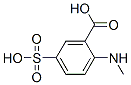 CAS 登录号：89-42-9， 2-(甲胺)-5-磺基苯甲酸