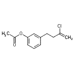 CAS#: 890097-80-0, 3-(3-Chloro-3-buten-1-yl)phenyl acetate