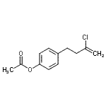 CAS#: 890097-86-6, 4-(3-Chloro-3-buten-1-yl)phenyl acetate