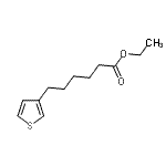 CAS 登录号：890098-02-9， 乙基6-(3-噻吩基)己酸酯