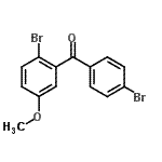 CAS#: 890098-03-0, (2-Bromo-5-methoxyphenyl)(4-bromophenyl)methanone