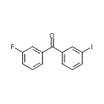 CAS#: 890098-25-6, (3-Fluorophenyl)(3-iodophenyl)methanone