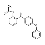 CAS 登录号：890098-30-3， 2-(4-苯氧基苯甲酰基)苯基乙酸酯