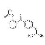 CAS#: 890098-38-1, 2-(4-Isopropoxybenzoyl)phenyl acetate