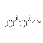 CAS#: 890098-47-2, Ethyl 3-(4-iodobenzoyl)benzoate