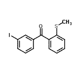 CAS#: 890098-53-0, (3-Iodophenyl)[2-(methylsulfanyl)phenyl]methanone