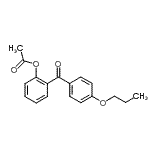 CAS#: 890098-54-1, 2-(4-Propoxybenzoyl)phenyl acetate