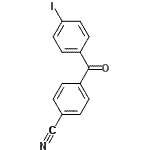 CAS # 890098-67-6, 4-(4-Iodobenzoyl)benzonitrile