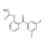 CAS # 890098-74-5, 2-(3,5-Difluorobenzoyl)phenyl acetate