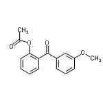 CAS#: 890098-83-6, 2-(3-Methoxybenzoyl)phenyl acetate