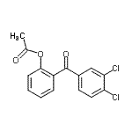 CAS # 890098-84-7, 2-(3,4-二氯苯甲酰基)苯基乙酸酯