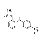 CAS#: 890098-97-2, 2-[4-(Trifluoromethyl)benzoyl]phenyl acetate