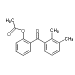 CAS#: 890099-00-0, 2-(2,3-Dimethylbenzoyl)phenyl acetate