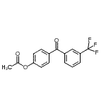 CAS#: 890099-35-1, 4-[3-(Trifluoromethyl)benzoyl]phenyl acetate