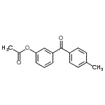 CAS#: 890099-36-2, 3-(4-Methylbenzoyl)phenyl acetate