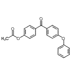CAS#: 890099-60-2, 4-(4-Phenoxybenzoyl)phenyl acetate