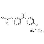 CAS#: 890099-84-0, 3-(4-Isopropoxybenzoyl)phenyl acetate